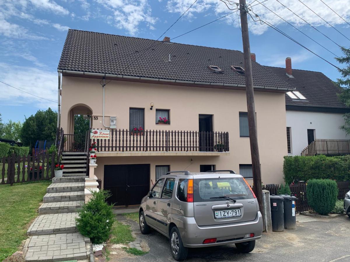 Nagcsalados Rozsa Apartman 巴拉通雷勒 外观 照片