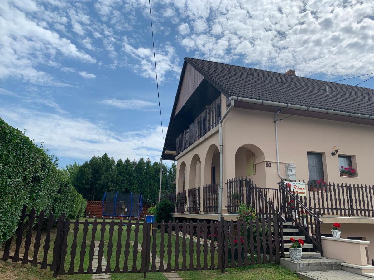 Nagcsalados Rozsa Apartman 巴拉通雷勒 外观 照片